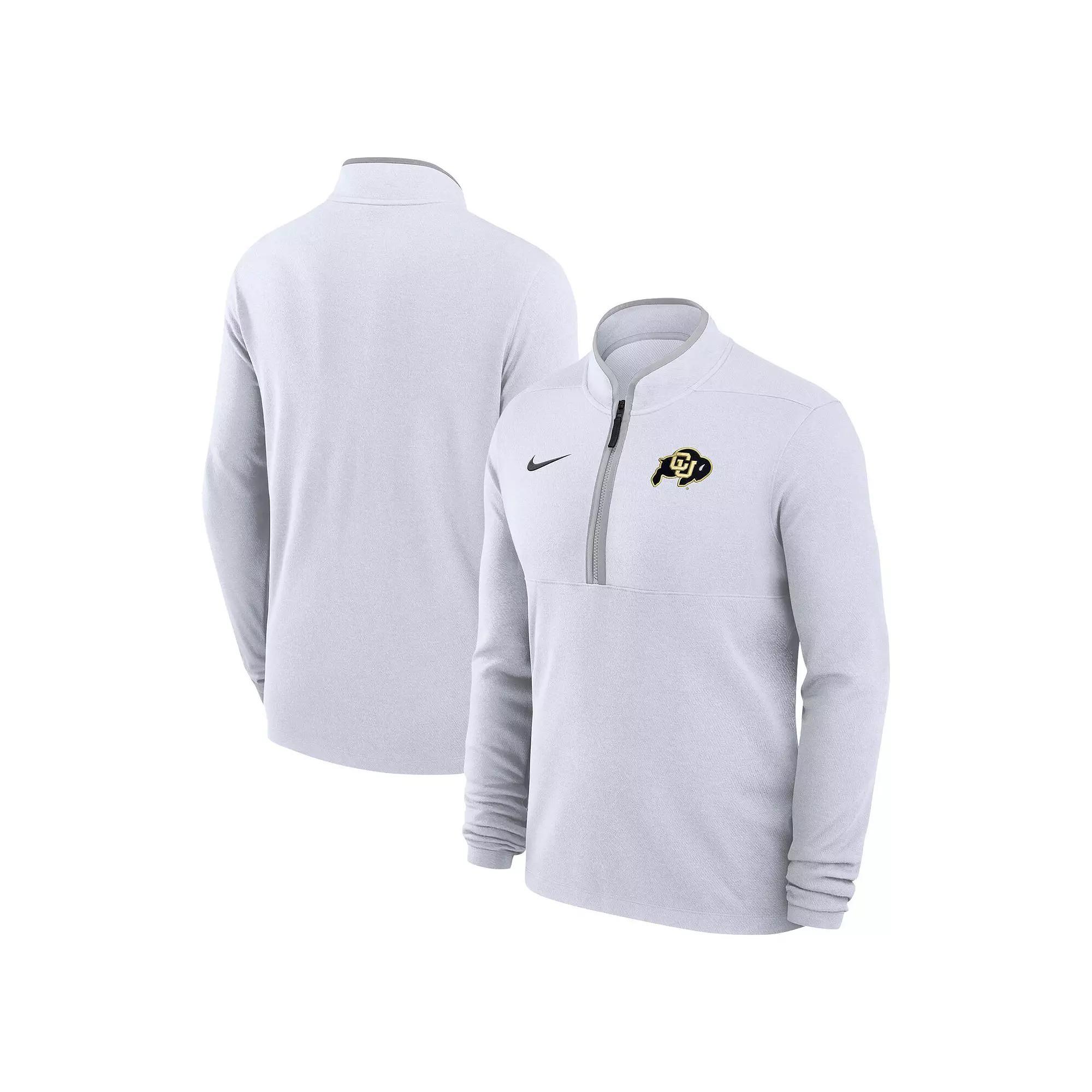 Men's Nike White Colorado Buffaloes Victory Quarter-Zip Jacket, Size: XL Product Image