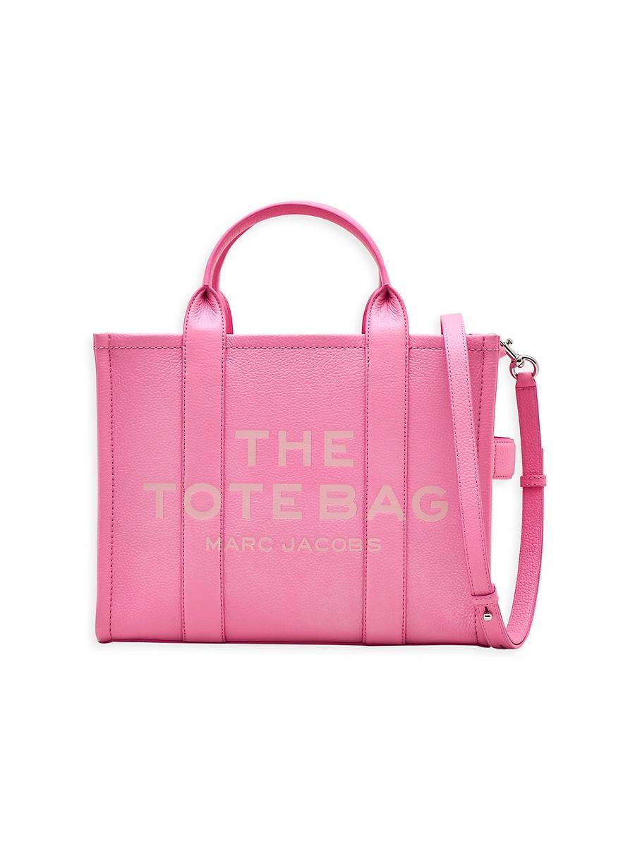 Marc Jacobs The Leather Medium Tote Bag Product Image