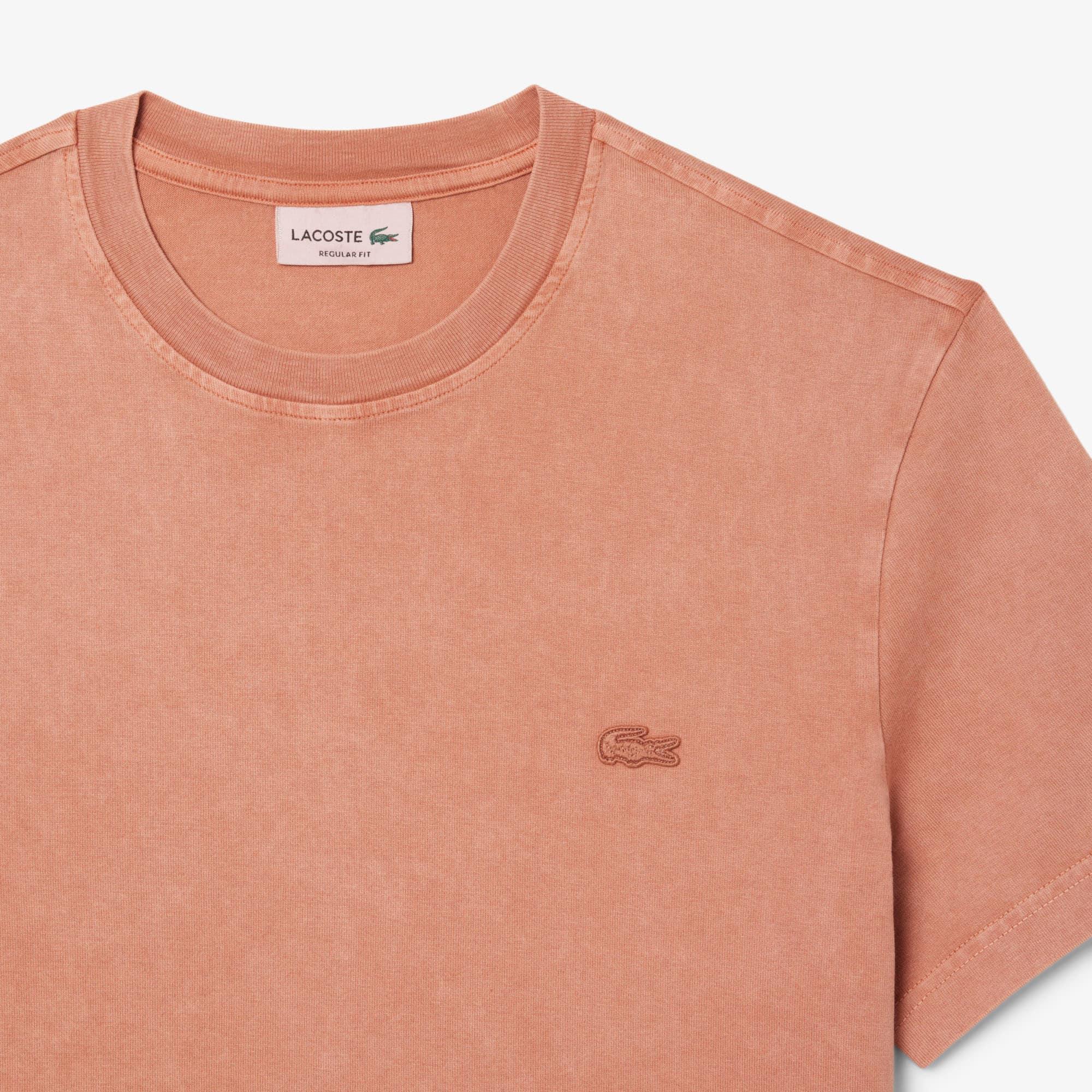 Men's Washed Effect Heavy Jersey T-Shirt Product Image