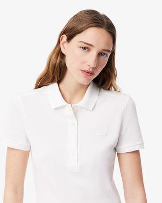 Slim Fit Stretch Piqué Polo Dress Product Image