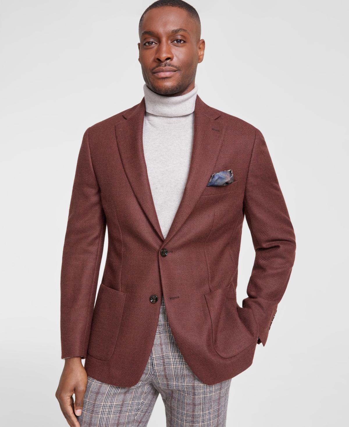Tallia Mens Slim-Fit Wool Blend Sport Coat Product Image