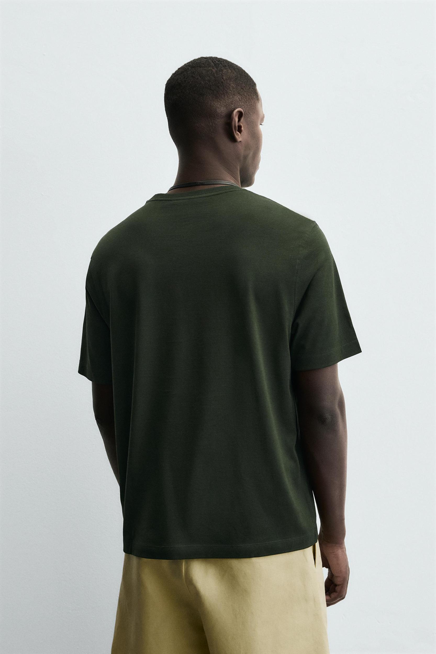 MERCERIZED FINISH T-SHIRT Product Image