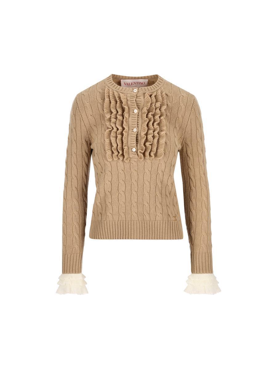 VALENTINO Garavani Jerseys In Beige/avory Product Image