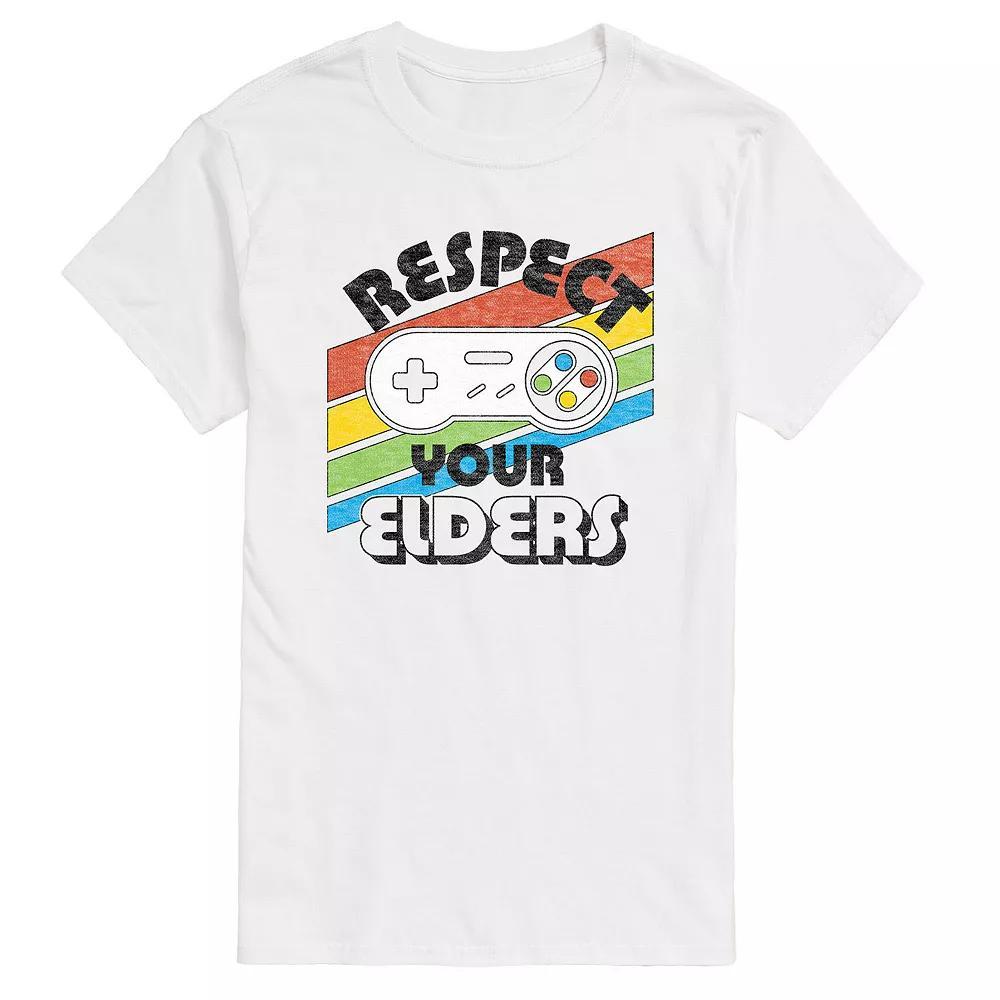 Big & Tall Respect Your Elders Graphic Tee, Mens Product Image