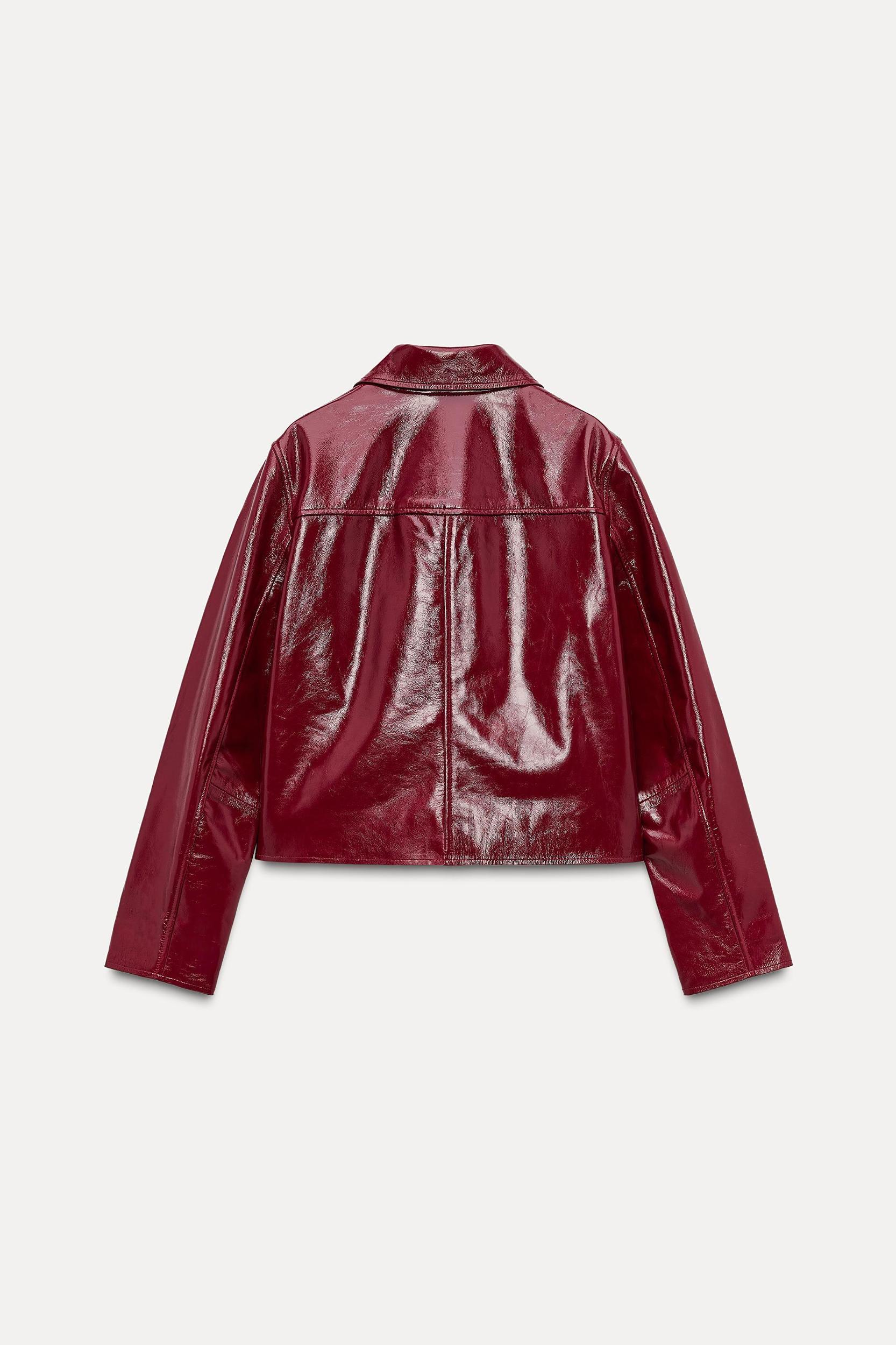 100% LEATHER JACKET ZW COLLECTION LIMITED EDITION Product Image