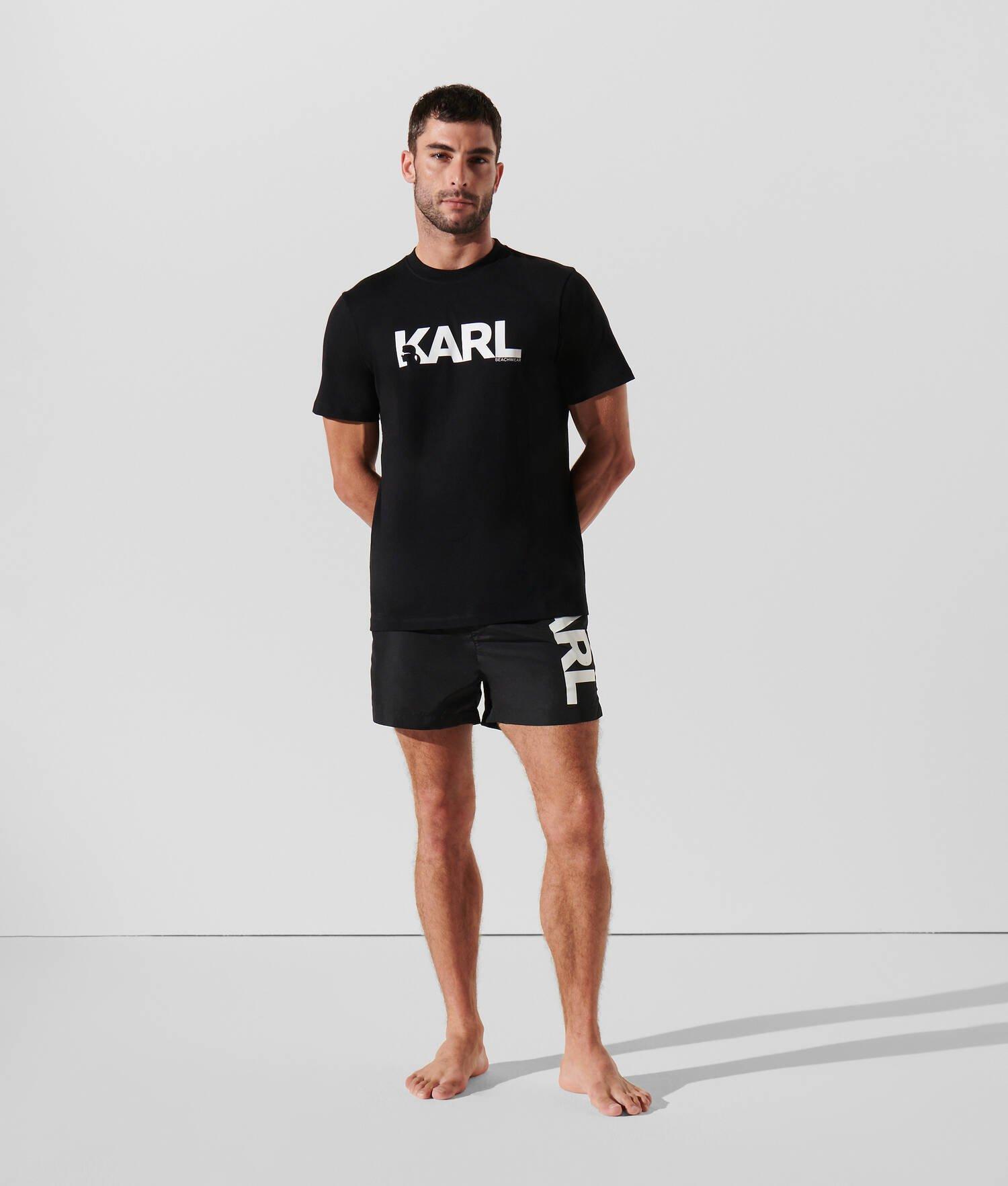 KARL LOGO BEACH T-SHIRT Product Image