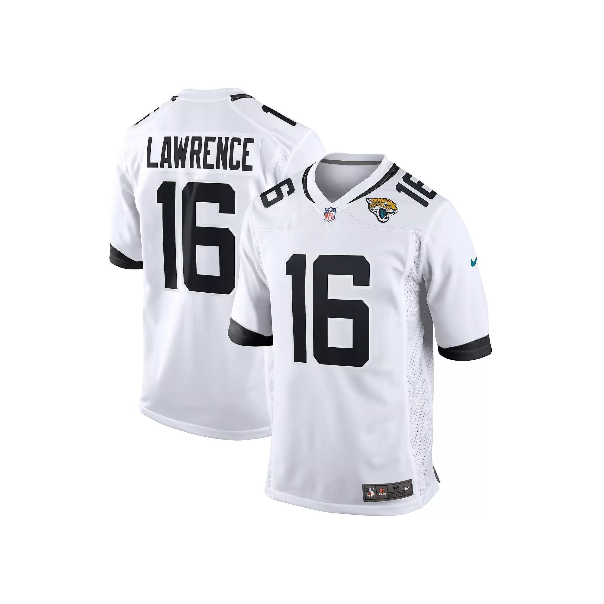 Men's Nike Trevor Lawrence White Jacksonville Jaguars White Game Jersey, Size: 2XL Product Image