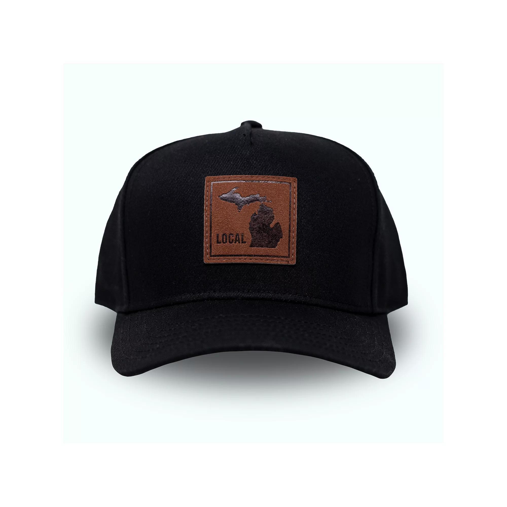 Men's Michigan Local Patch Hat, Black Product Image