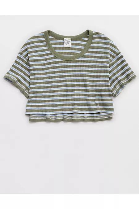 OFFLINE By Aerie Wow Waffle Scoop T-Shirt Women's Product Image