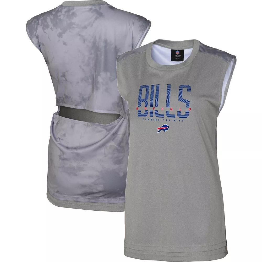 Women's Gray Chicago Bears No Sweat Tank Top, Size: Small, Grey Product Image