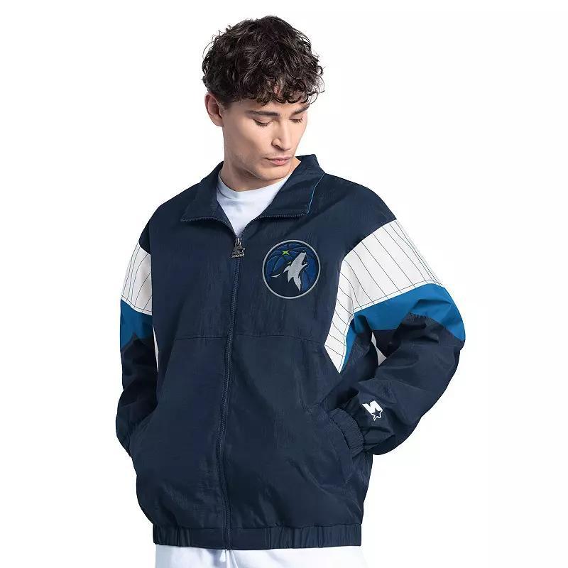 Men's Starter Royal Buffalo Bills Yard Line Full-Zip Jacket, Size: XL, Blue Product Image