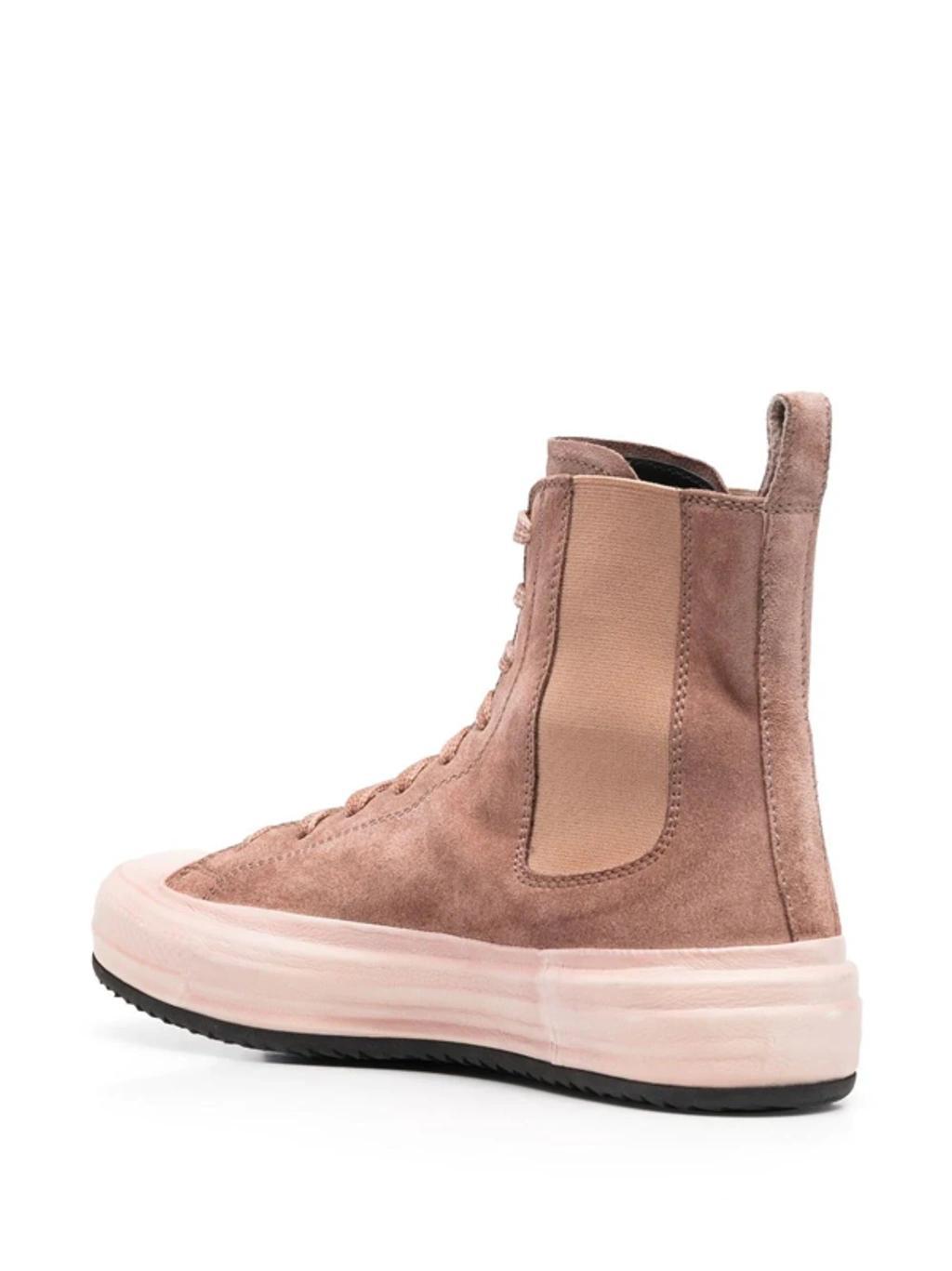 OFFICINE CREATIVE Frida Suede Sneakers In Pink Product Image