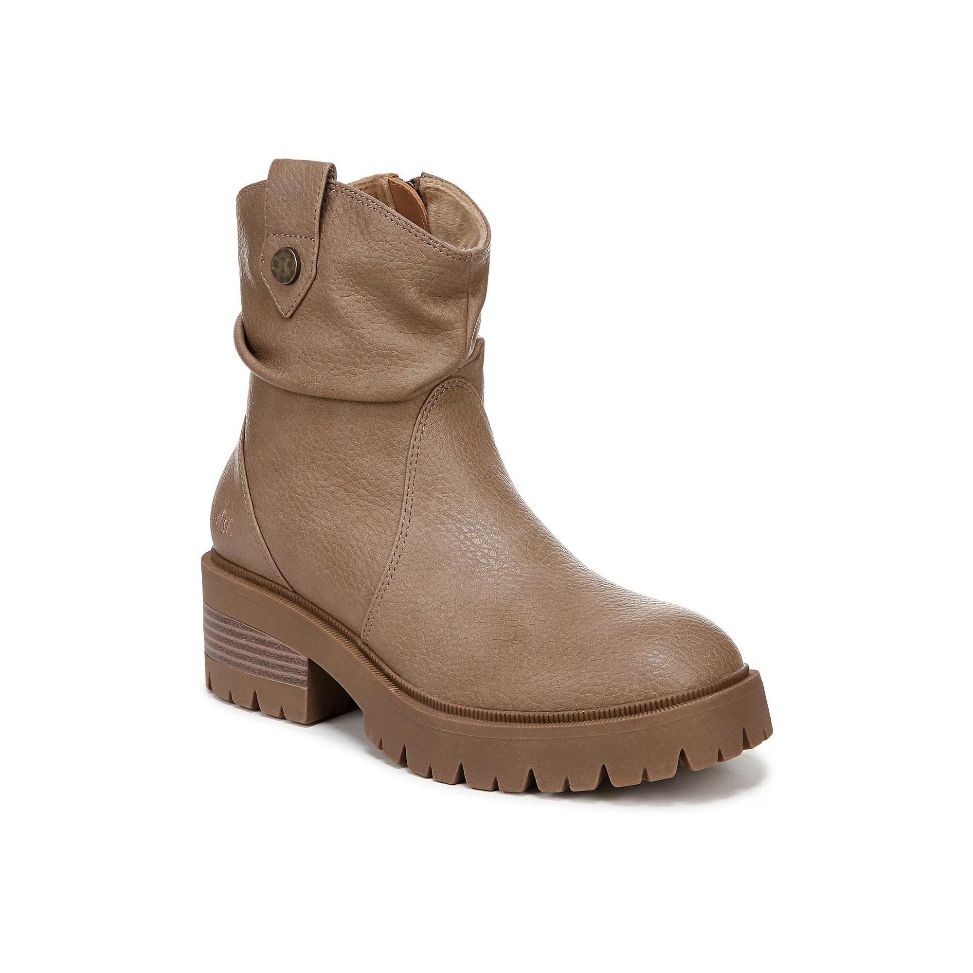 Blowfish Malibu Juniper Womens Ankle Boots Cream Brown Product Image