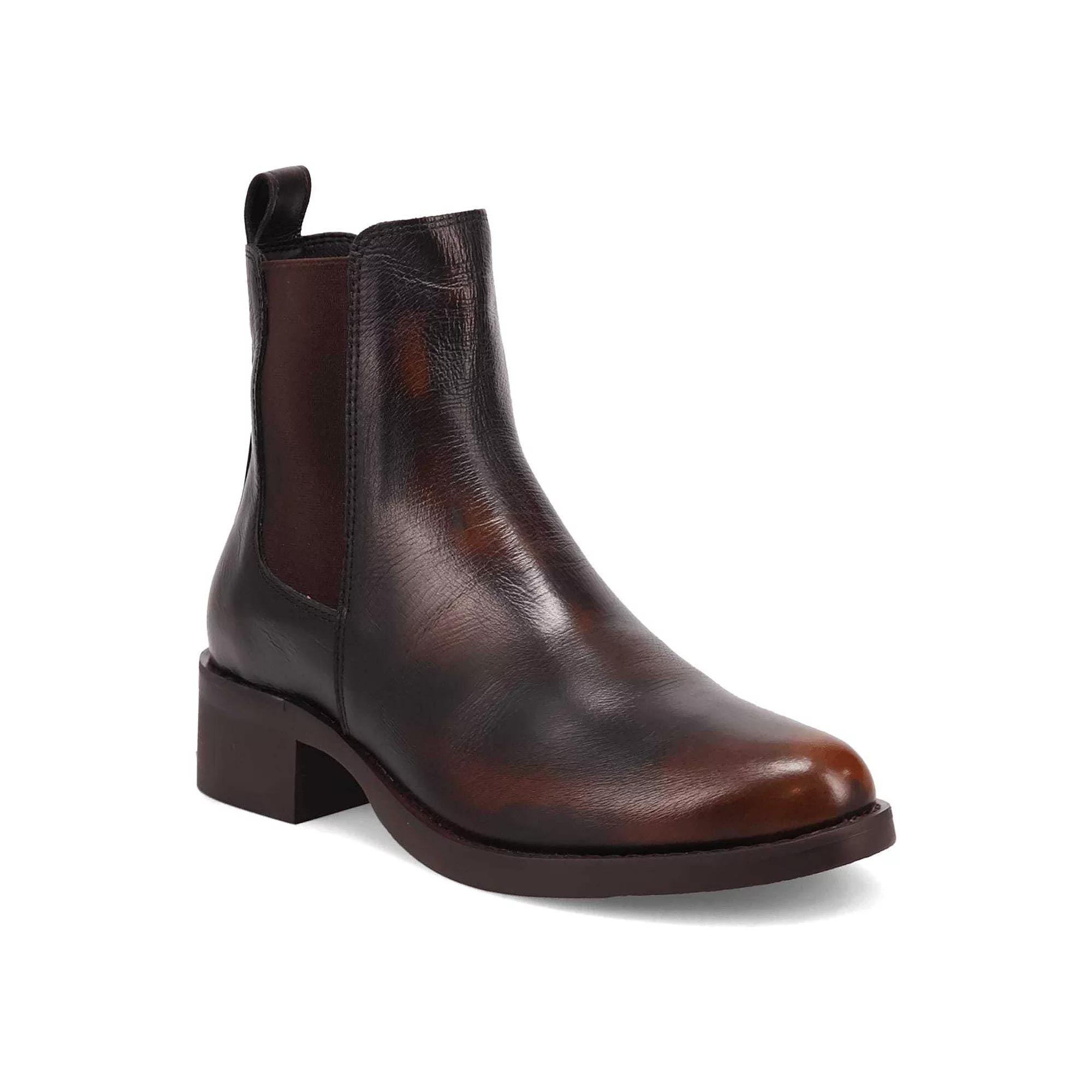 Dingo Camino Men's Leather Chelsea Boots, Size: 8.5, Brown Product Image