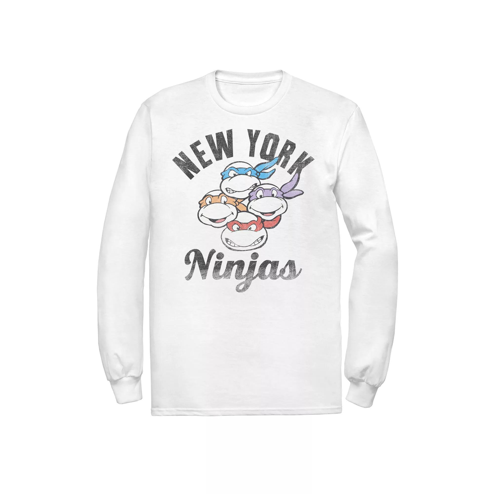 Men's Teenage Mutant Ninja Turtles New York Tee, Size: XXL, White Product Image