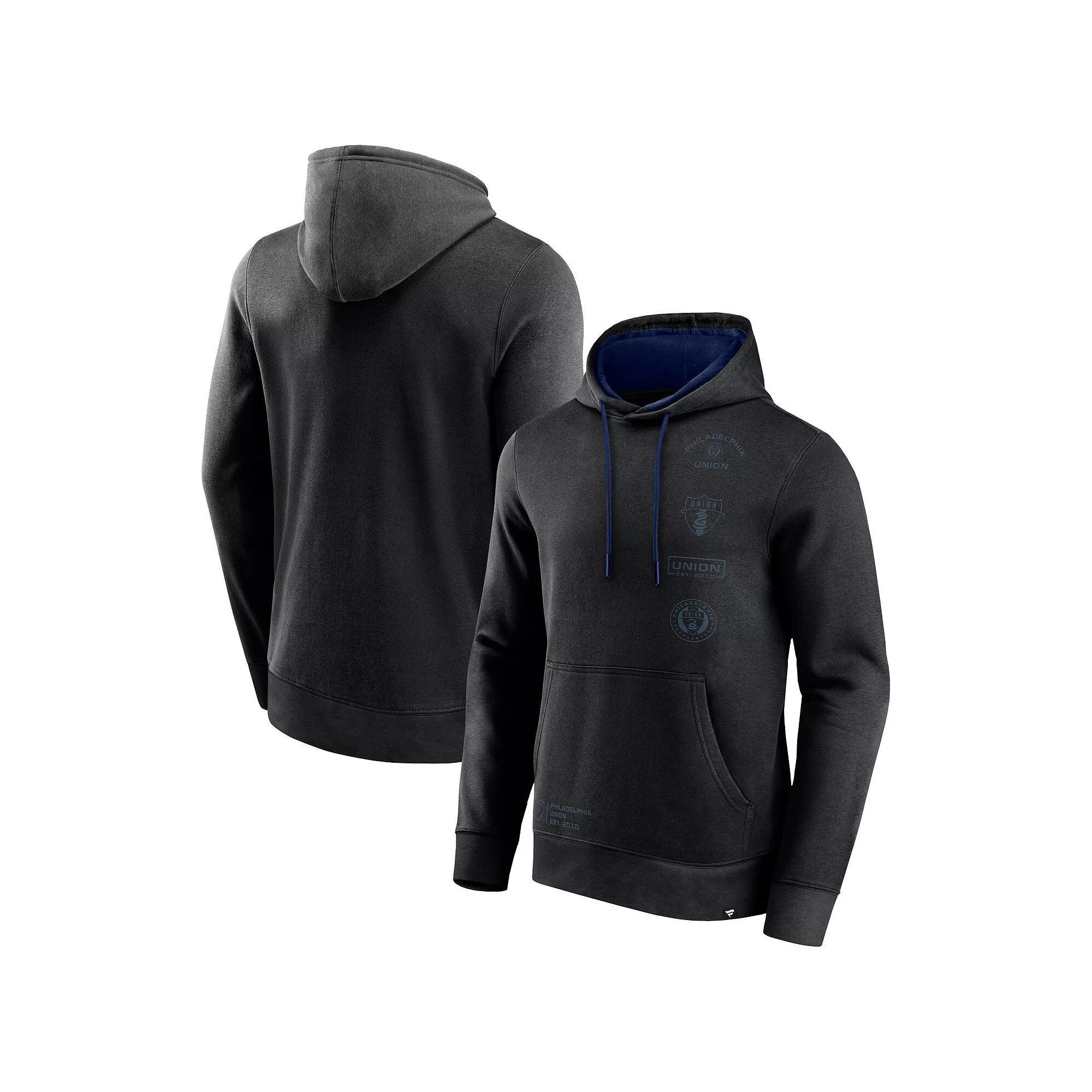Men's Fanatics Branded Black Sporting Kansas City Halftime Pullover Hoodie, Size: Medium Product Image