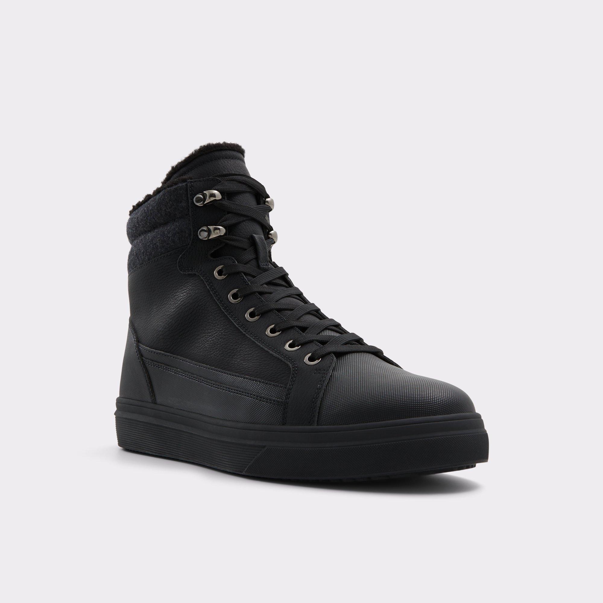 ALDO Tannon - Men's Lace-up Boot - Black, Size 9 Product Image