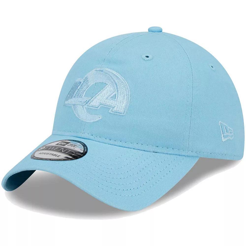 Men's New Era  Light Blue Los Angeles Rams Core Classic 2.0 Brights 9TWENTY Adjustable Hat Product Image