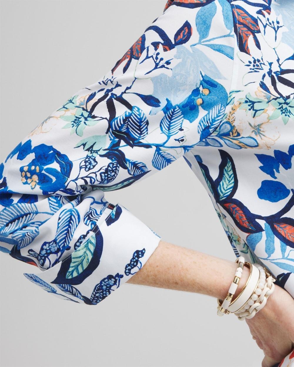 No Iron™ Stretch Cool Floral Shirt Product Image