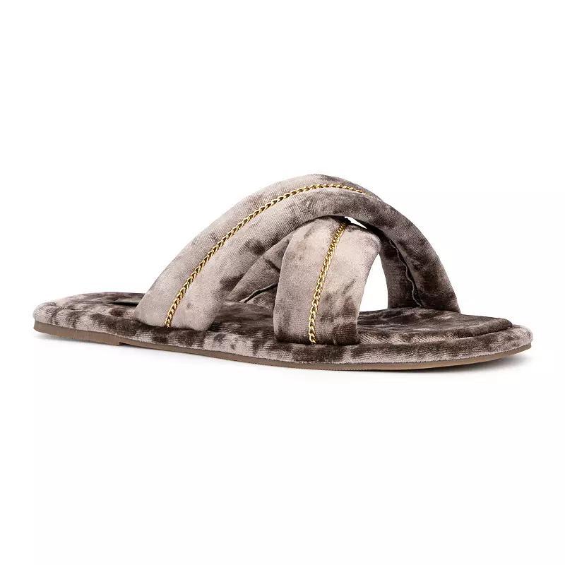 Torgeis Cecilia Womens Slide Slippers Beige Product Image