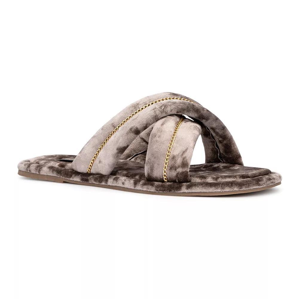 Torgeis Cecilia Womens Slide Slippers Beige Product Image