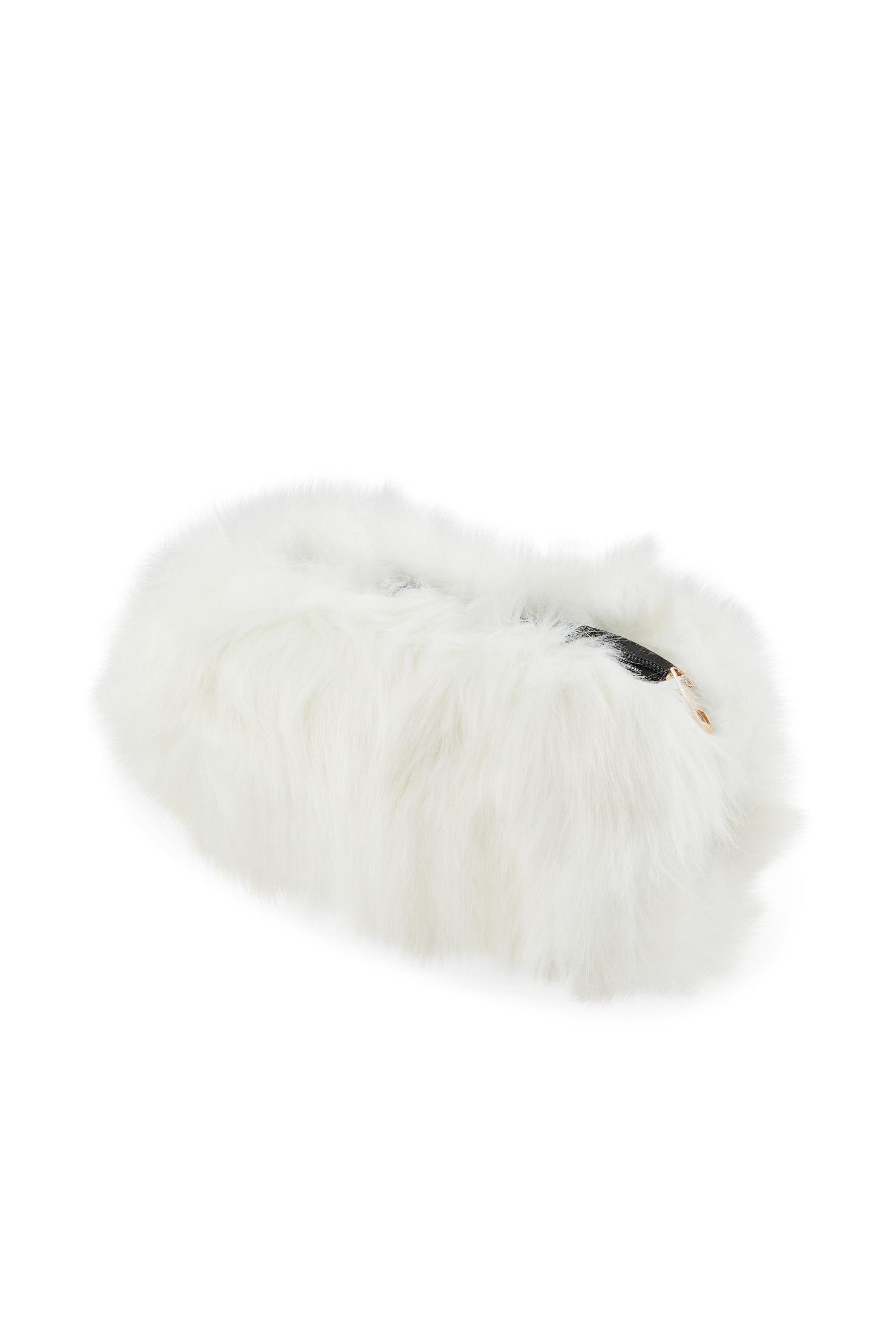 Faux Fur Hand Muff Crossbody Bag Female Product Image