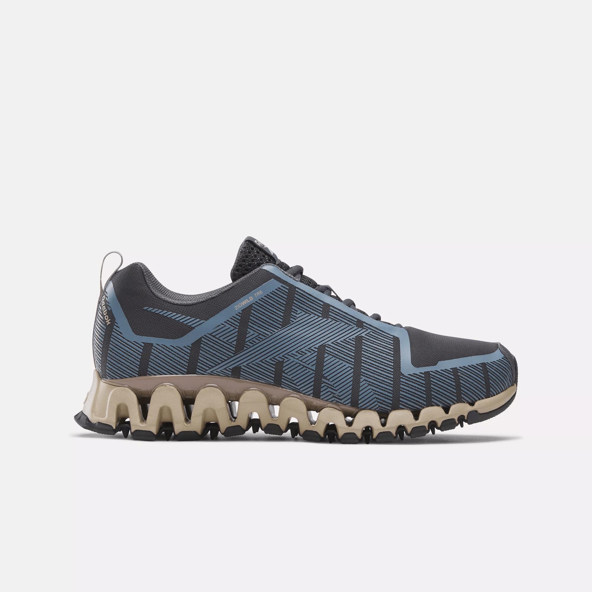 Men's ZigWild Trail 6 Shoes in Black Product Image