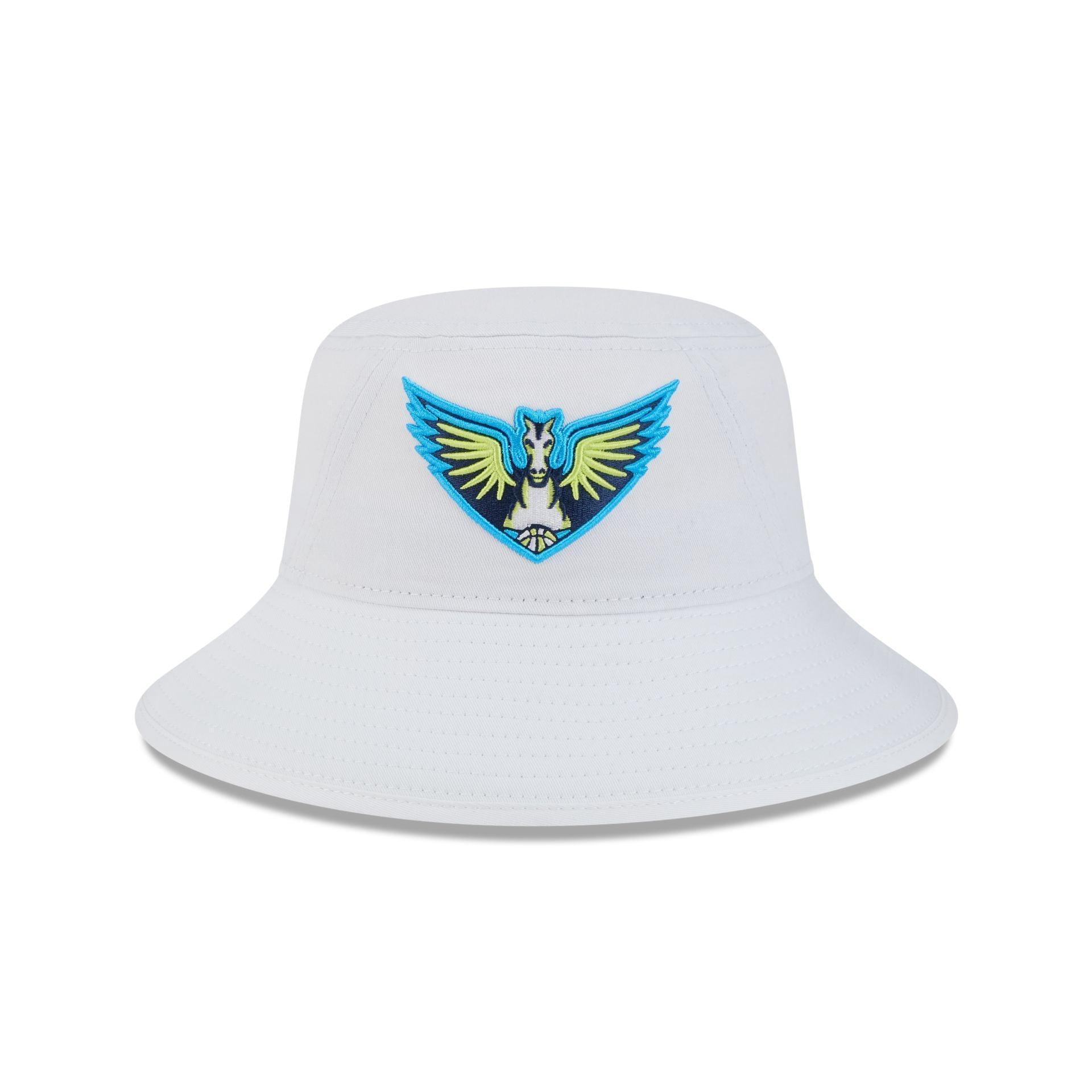 Dallas Wings Optic White Bucket Hat Male Product Image