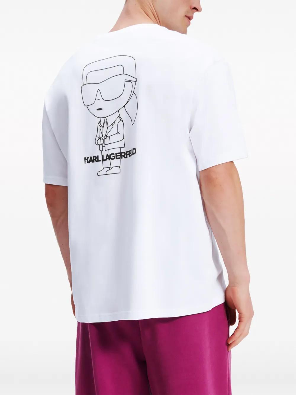 Ikon Outline organic-cotton T-shirt Product Image