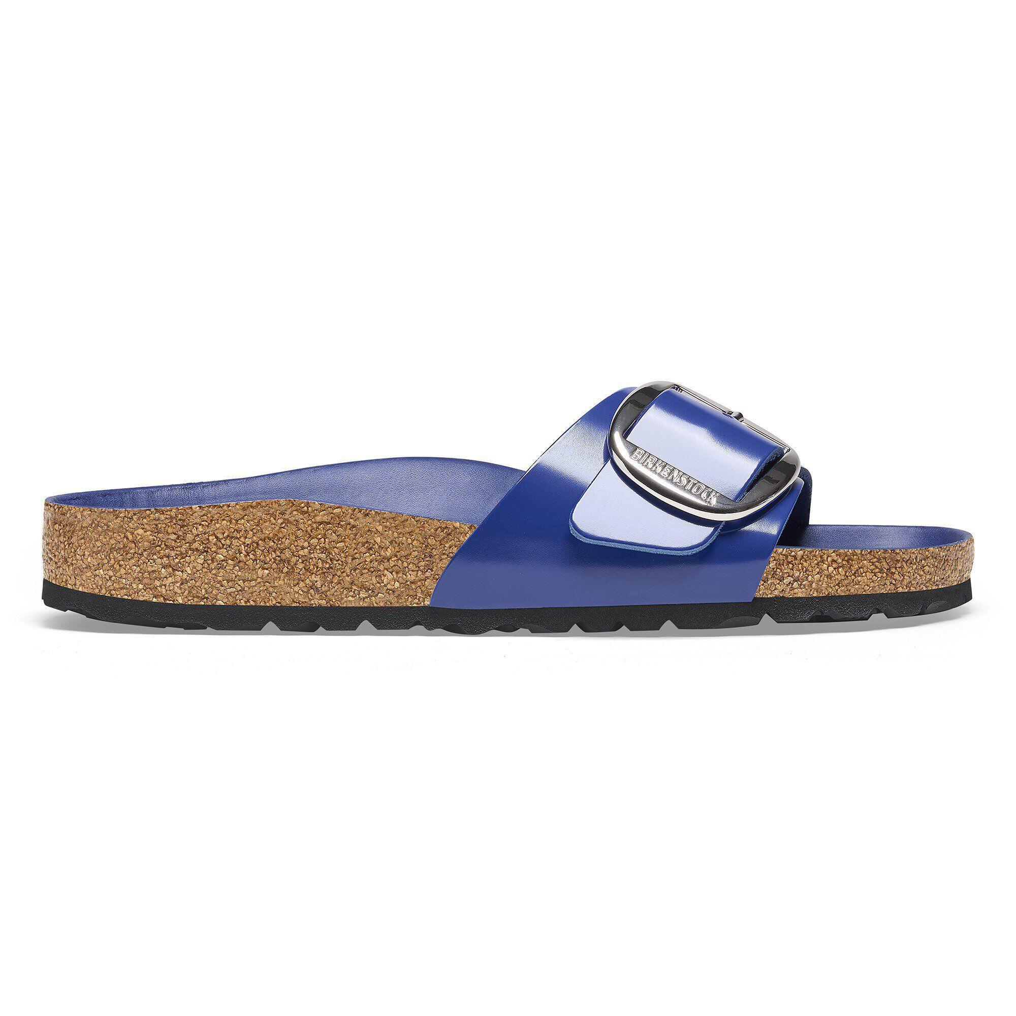 Madrid Big Buckle Natural Leather Patent Product Image