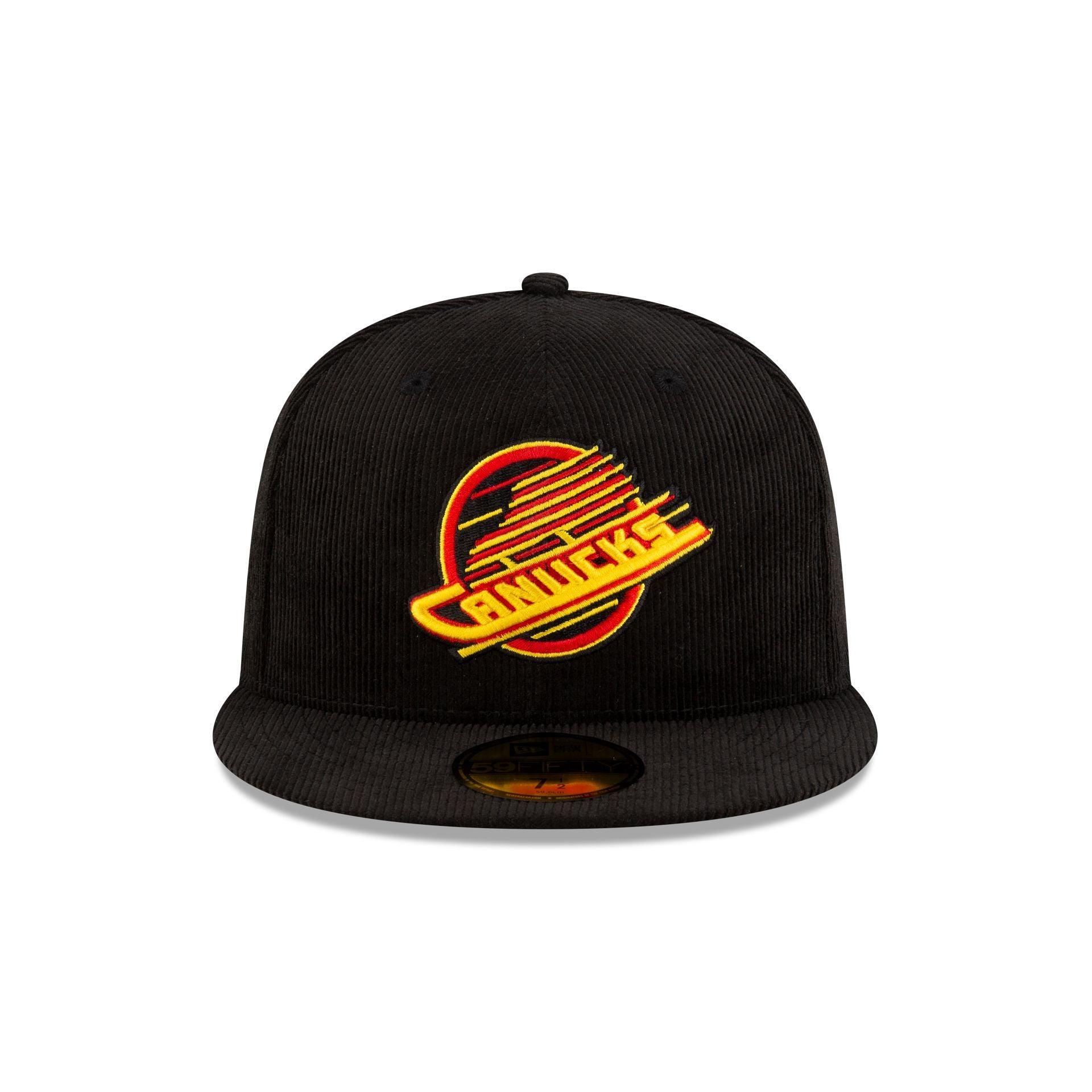 Just Caps Corduroy Vancouver Canucks 59FIFTY Fitted Hat Male Product Image