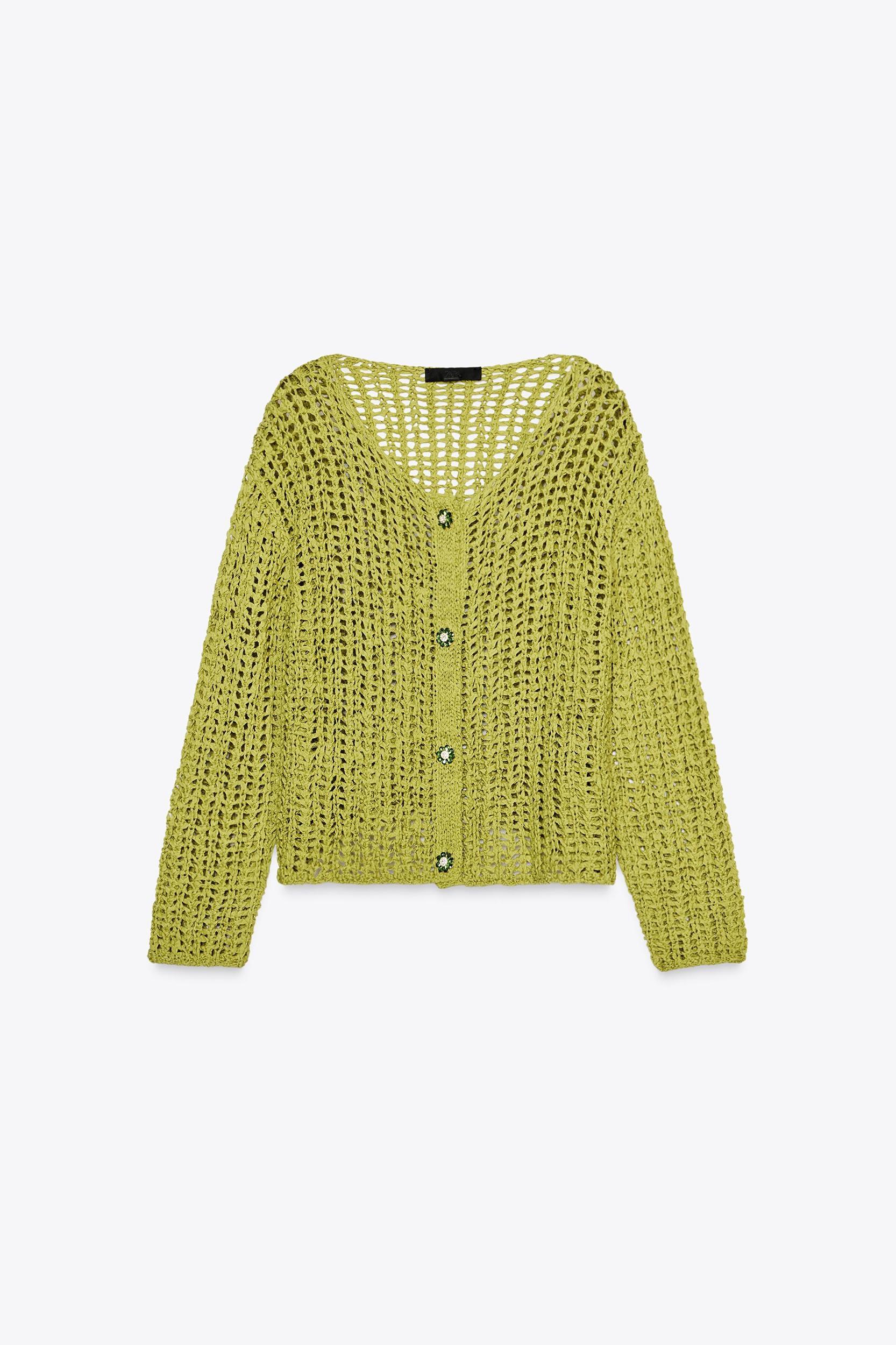 RIBBON KNIT JACKET Product Image
