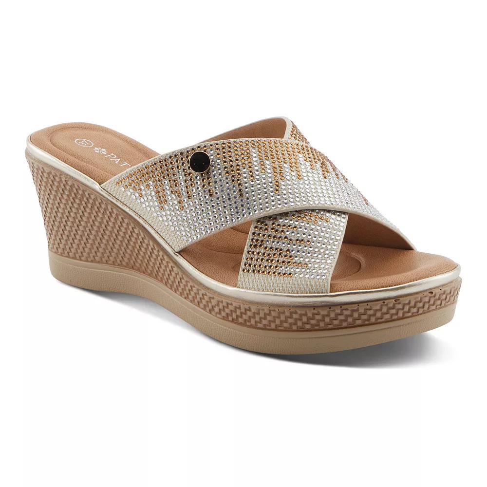 Patrizia Vashion Women's Slide Sandals, Size: 41, Ivory Team Product Image