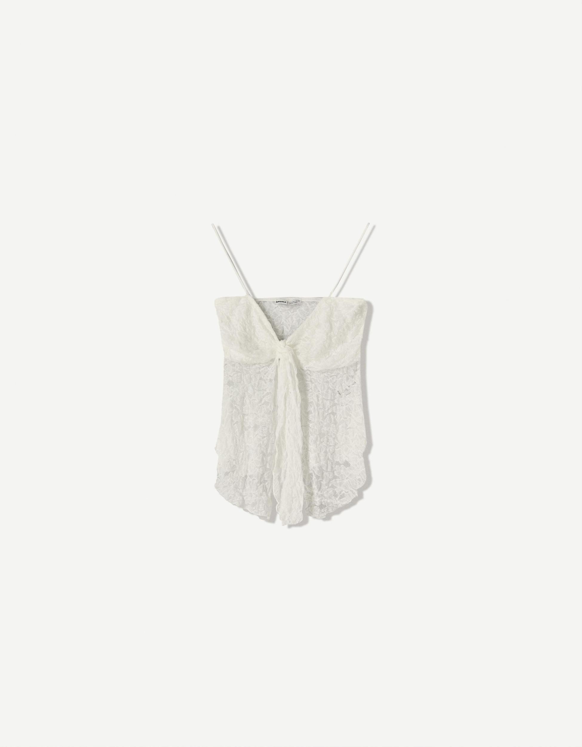 Lace tank top Product Image