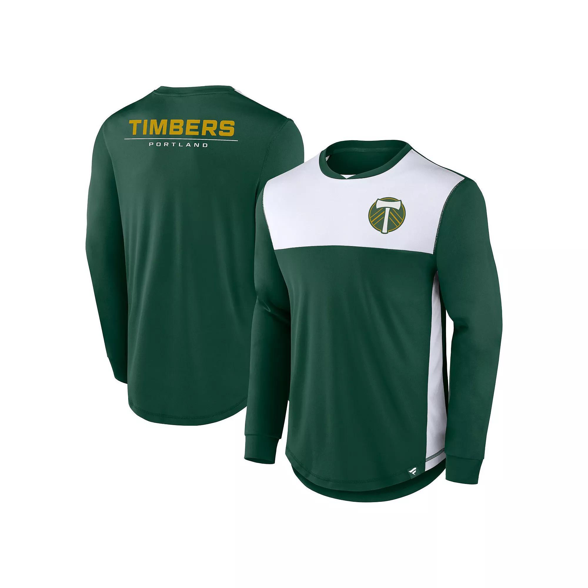 Mens Fanatics Branded Portland Timbers Mid Goal Long Sleeve T-Shirt Product Image