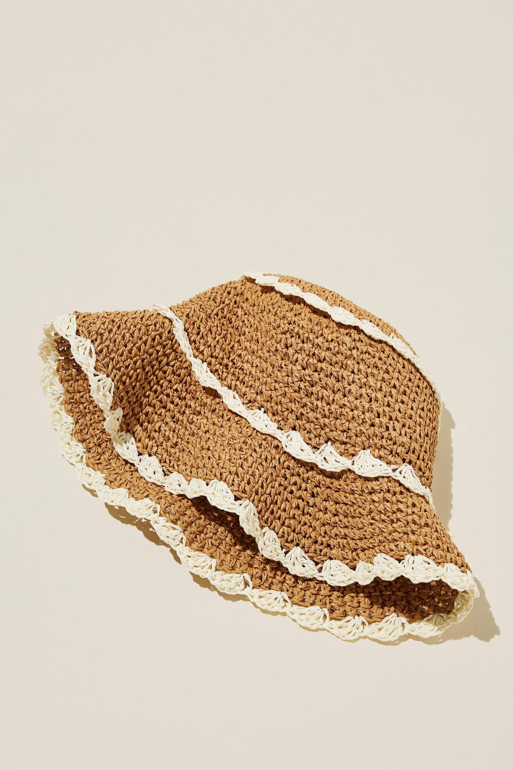 Emme Straw Bucket Hat Product Image