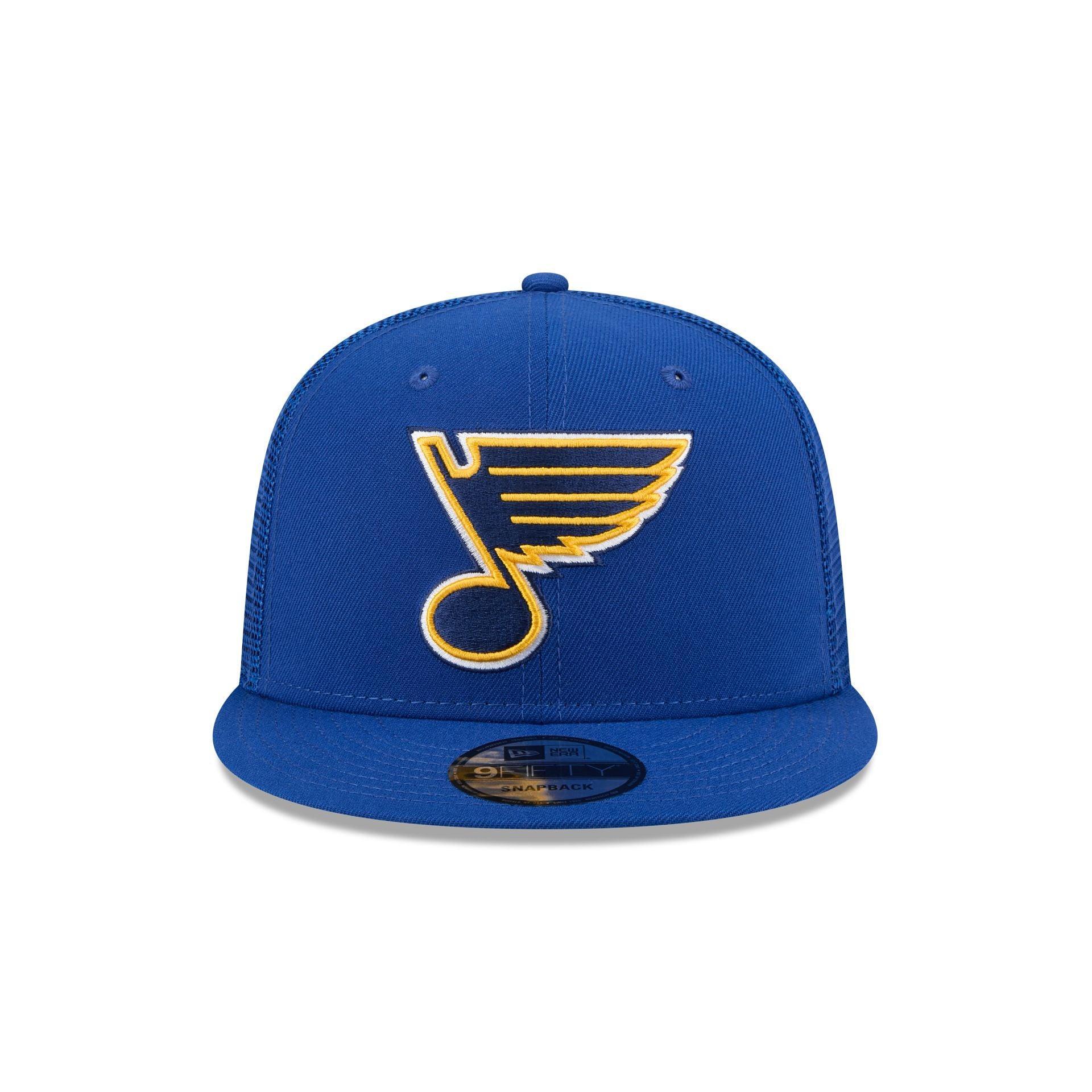 St. Louis Blues Team Tag 9FIFTY Trucker Hat Male Product Image