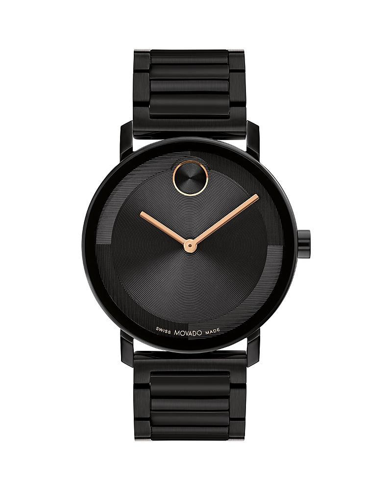 Movado Bold Mens Evolution 2.0 Quartz Analog Gold Mesh Bracelet Watch Product Image