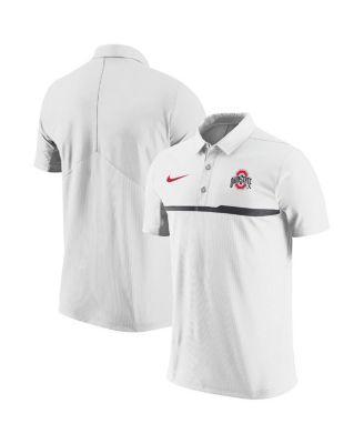 Men's Nike White Clemson Tigers Coaches Performance Polo, Size: 2XL Product Image
