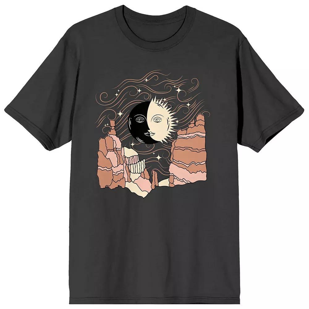 Men's Celestial Tropics Night Tee, Size: Medium, Black Product Image