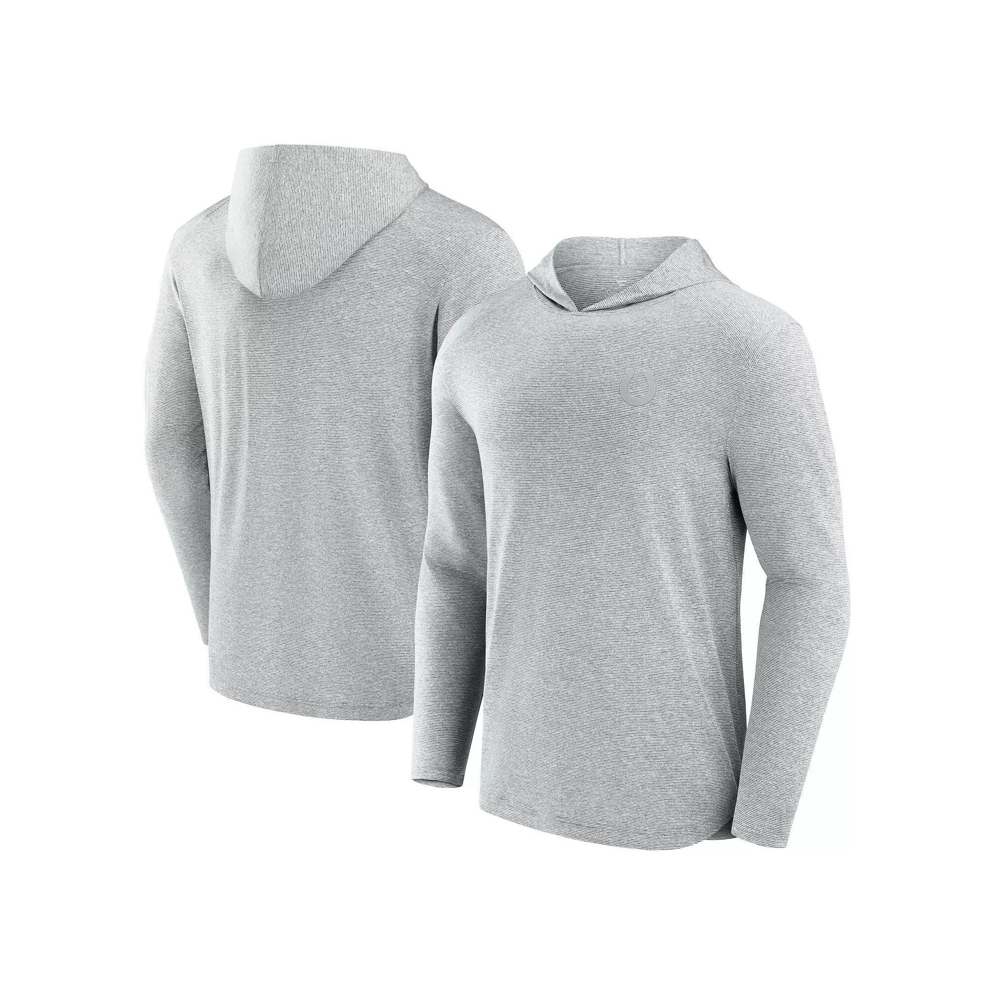 Men's Fanatics Gray Buffalo Bills Front Office Tech Lightweight Hoodie T-Shirt, Size: 4XL, Grey Product Image