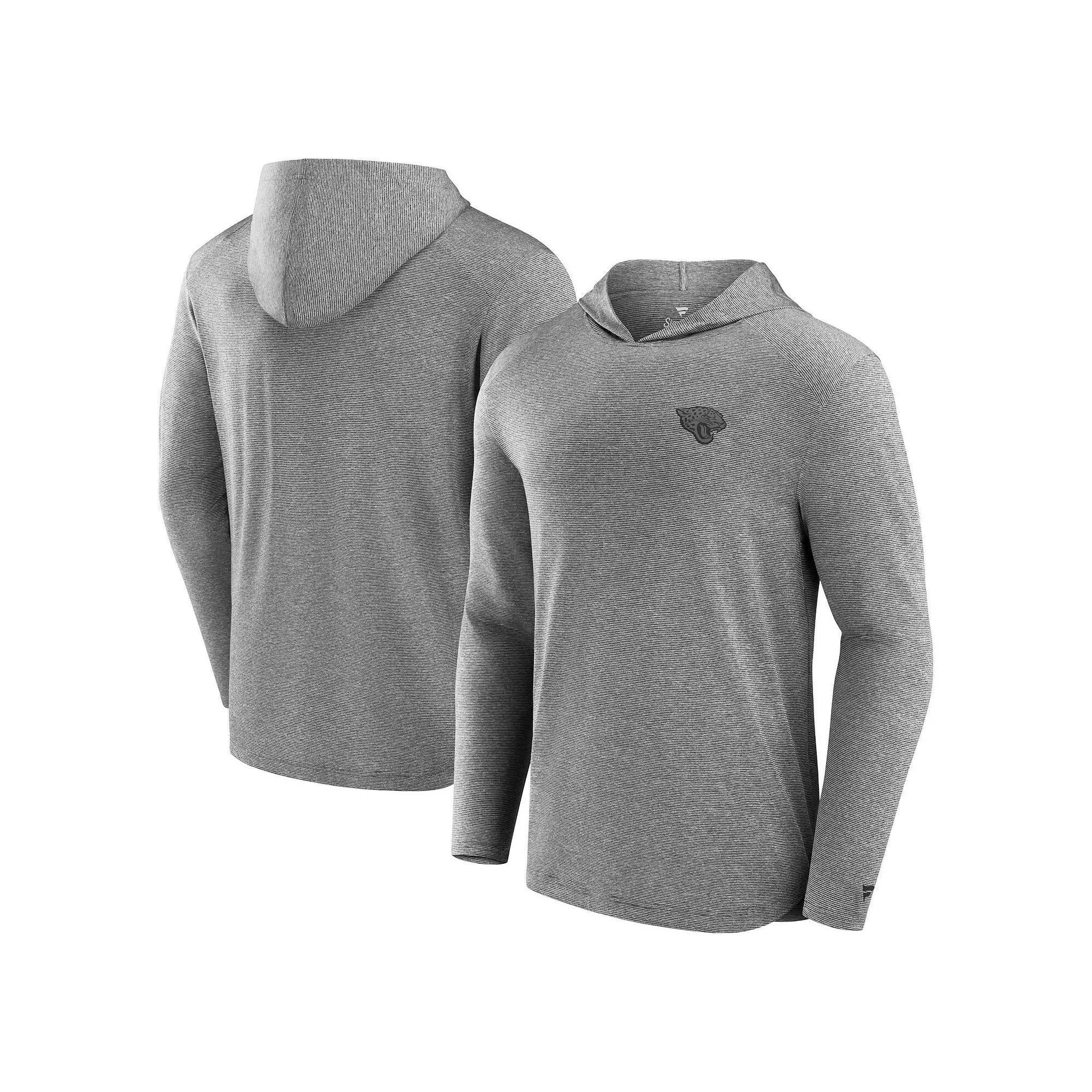 Men's Fanatics Signature Black Jacksonville Jaguars Front Office Tech Lightweight Hoodie T-Shirt, Size: 2XL Product Image