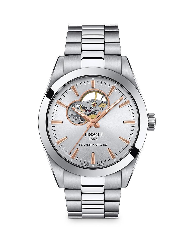 Tissot Gentleman Powermatic 80 Open Heart Watch 40mm Product Image