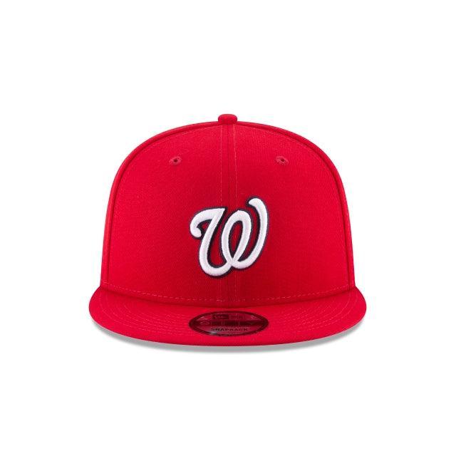 Washington Nationals Team Color Basic 9FIFTY Snapback Hat Male Product Image