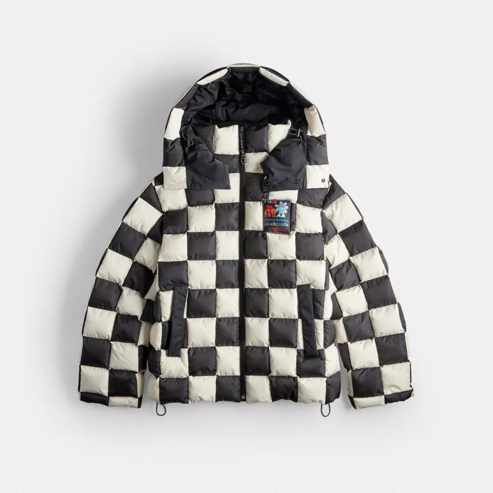 Coachtopia Loop Puffer Jacket With Checkerboard Quilting Product Image
