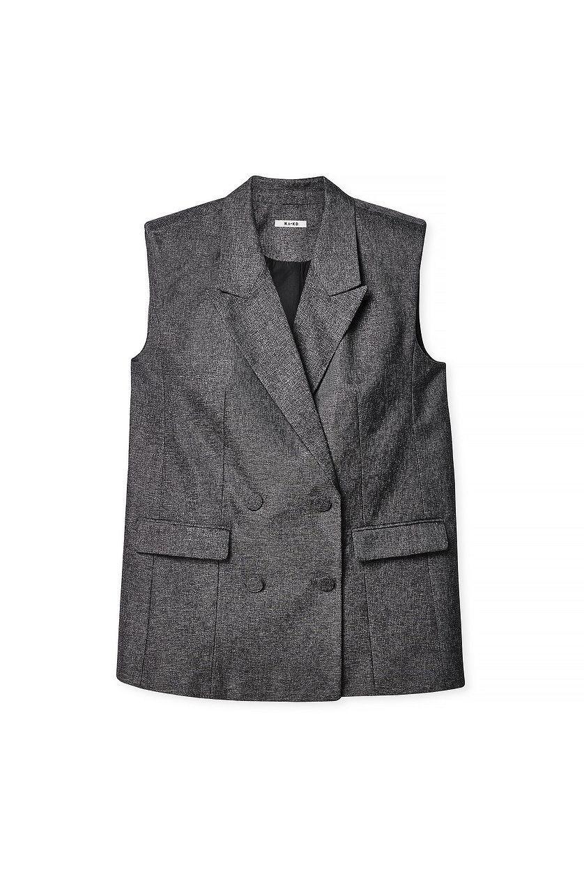 Sleeveless Oversized Vest Product Image
