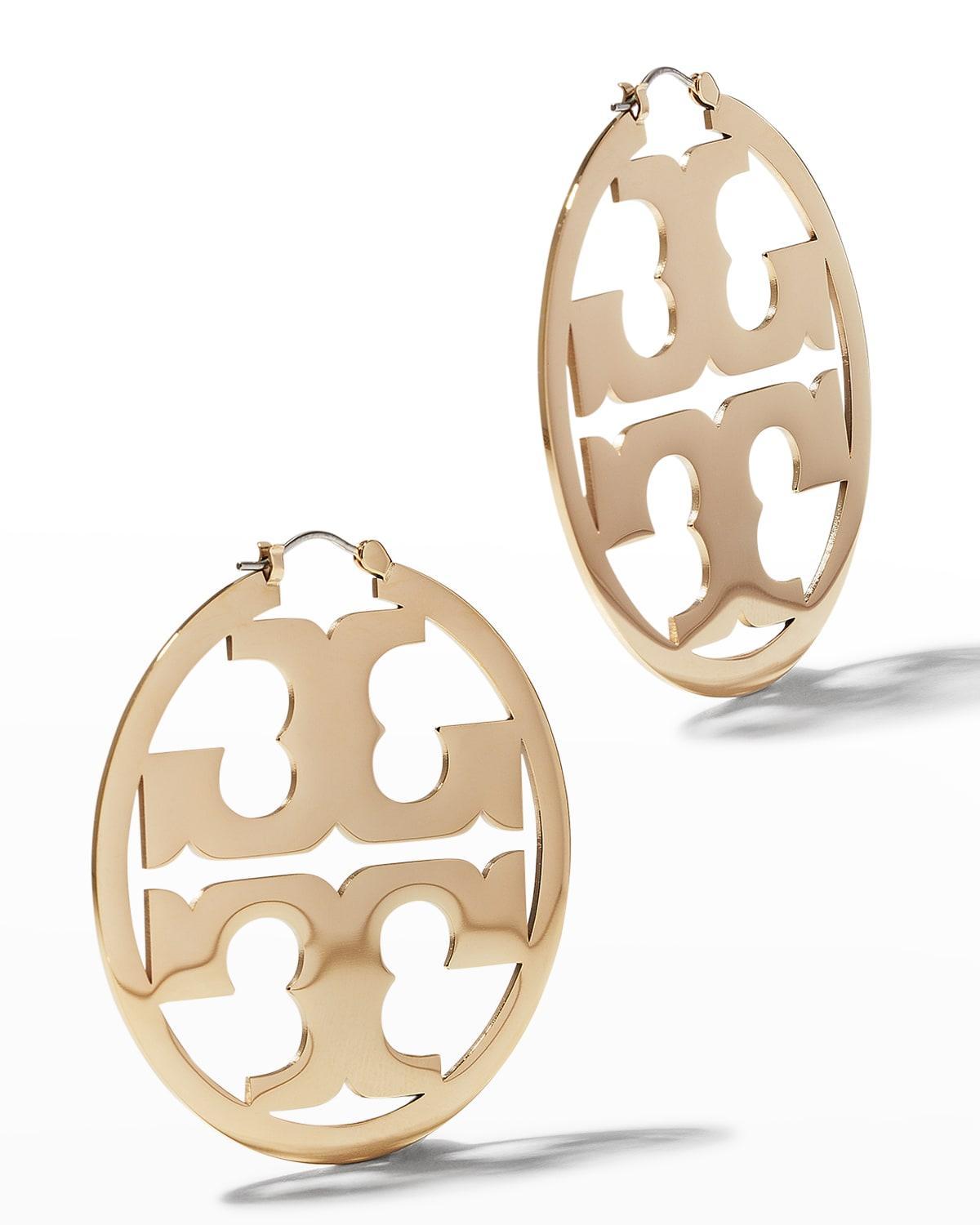 Tory Burch Miller Hoop Earrings Product Image