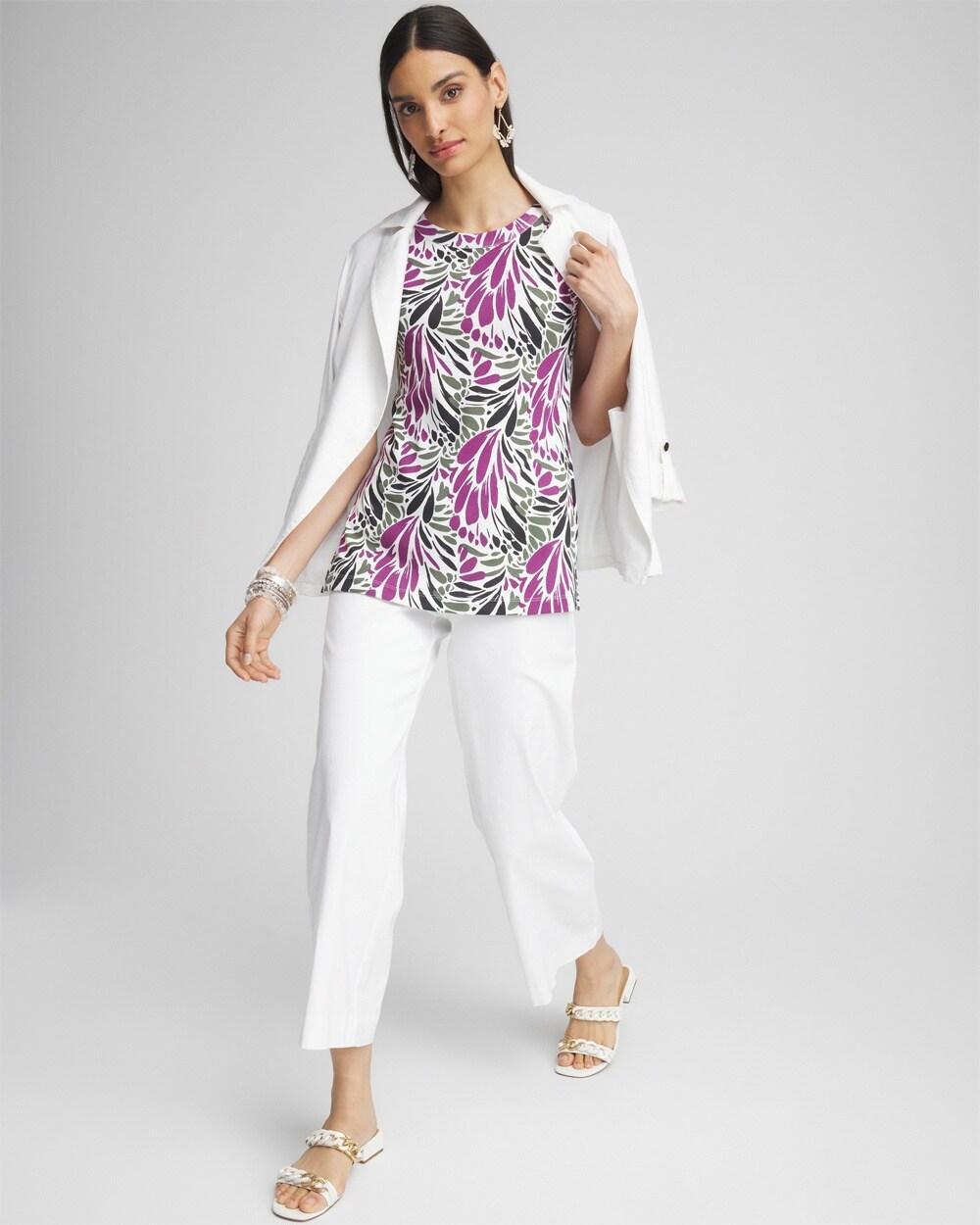 Floral Button Detail Tunic Product Image