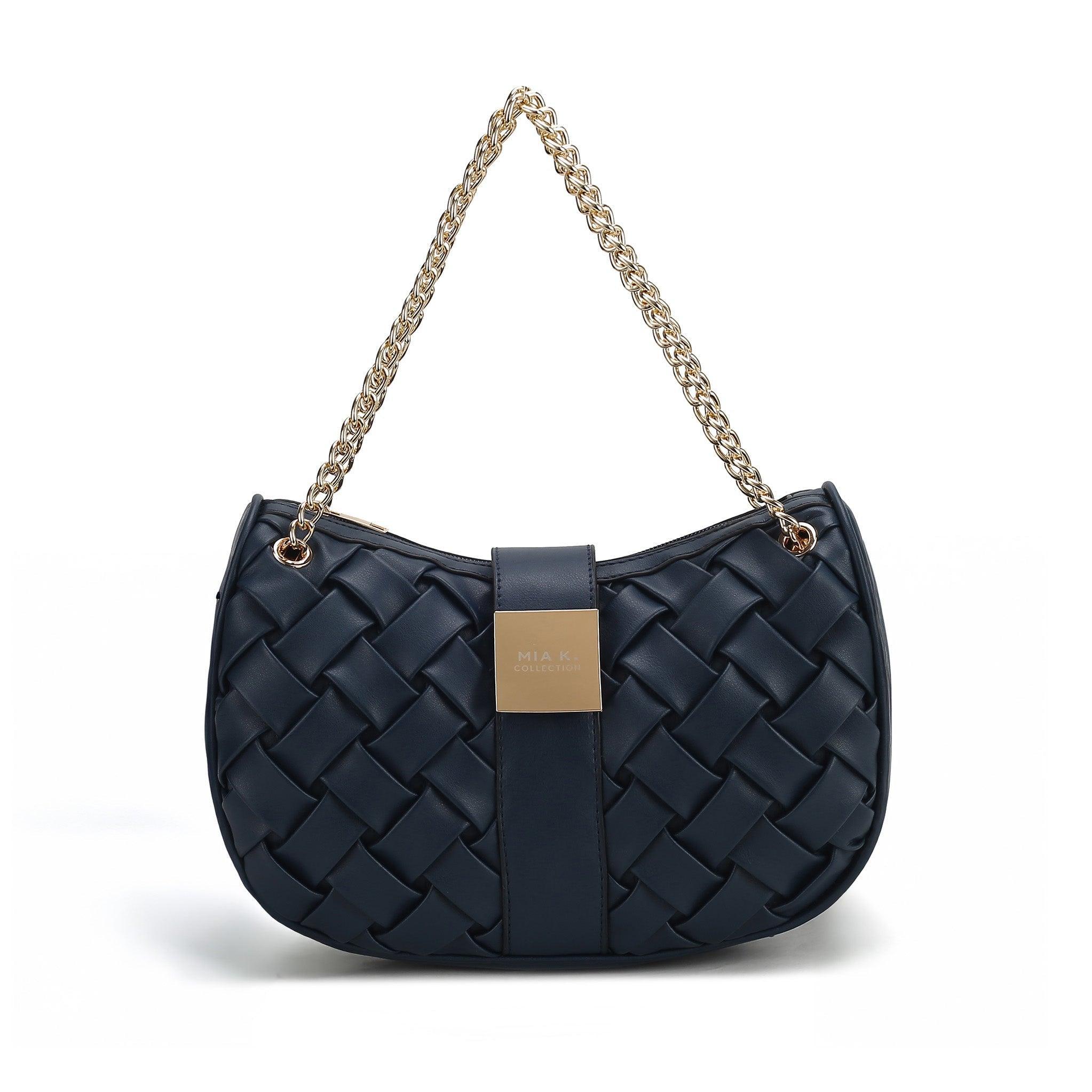 MKF Collection Women's Solari Braided Chain Shoulder Bag Female Product Image