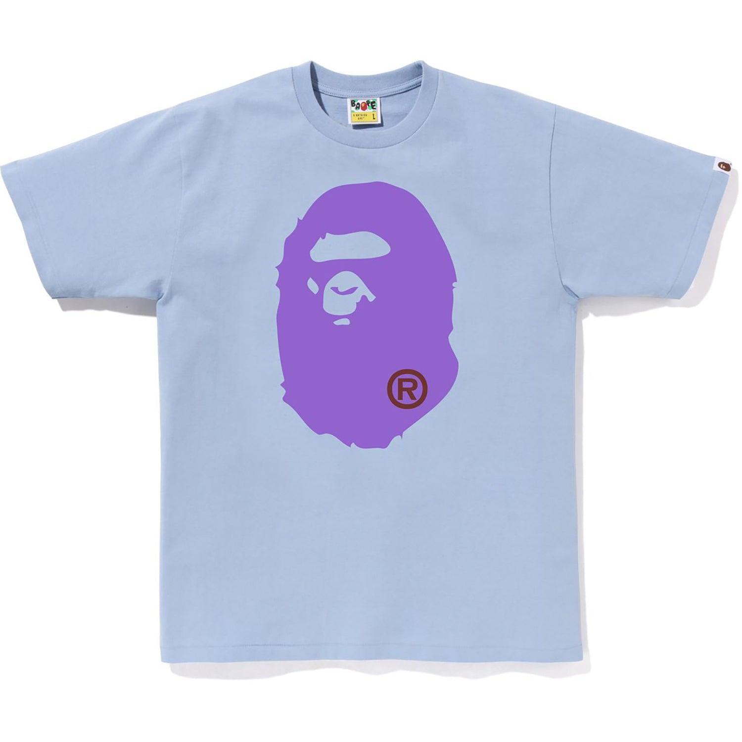 BAPE MENS COLORS BIG APE HEAD T-SHIRT Male Product Image